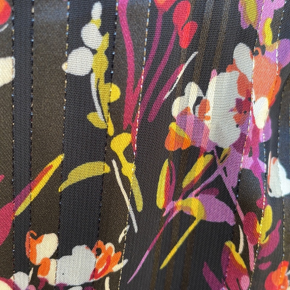 LANE BRYANT SHIMMERING FLORAL MAXI DRESS SIZE 20 - Picture 9 of 13